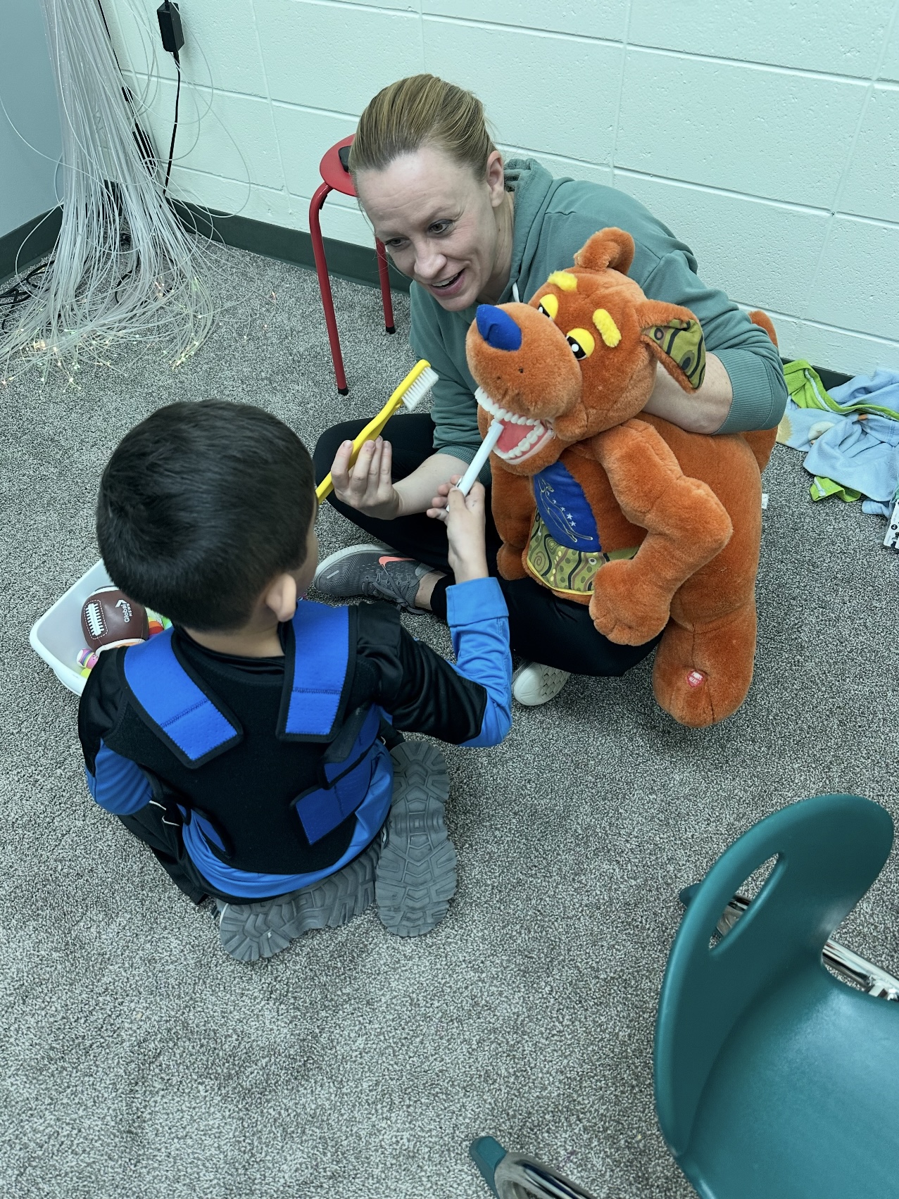 Bowling lane support